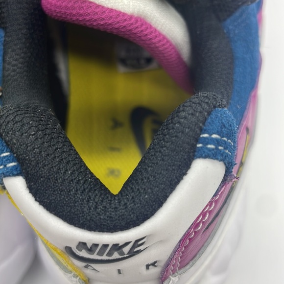 Men’s Nike AirMax 95 Blue/Purple/Yellow/White DC1862-100 USED Size 11.5 - Picture 7 of 11